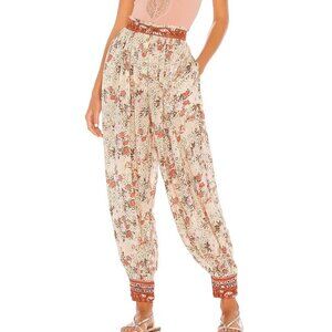 Free People Intimately Picnic Partay Pants Women Oversize XS Beige